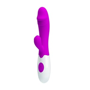 Vibrador Ponto G Em Silicone 30 Vibrações Snappy Pretty Love