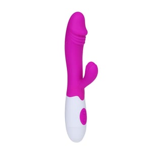 Vibrador Ponto G Em Silicone 30 Vibrações Snappy Pretty Love