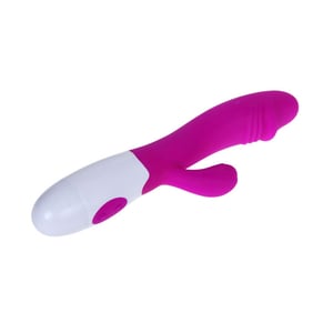 Vibrador Ponto G Em Silicone 30 Vibrações Snappy Pretty Love