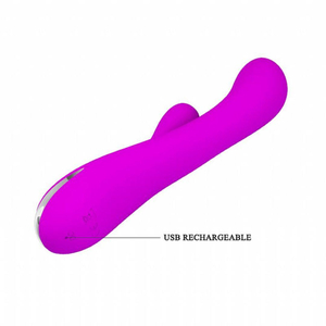 Vibrador Ponto G Wilbur 12 Vibrações Com Aquecimento Pretty Love