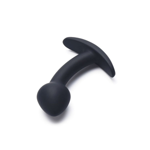 Plug Anal Curvado Em Silicone Tamanho P Vibe Toys