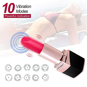 Vibrador Batom Recarregável 10 Modos De Vibração Belline Vibe Toys