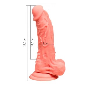 Cinta Com Prótese Rotativa Com Aquecimento 3 Vibrações Mars Dildo