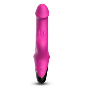 Vibrador Rabbit Aveludado Com Estimulador De Clitoris 9 Modos De Vibração Vibe Toys