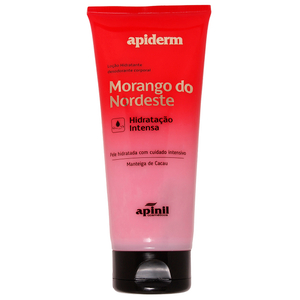 Apiderm Loção Hidratante Corporal Morango Do Nordeste 190g Apinil