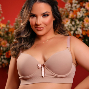 Sutiã Confort Plus Size Liso Com Bojo Dy Girl