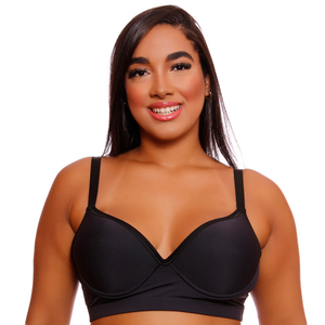 Sutiã Plus Size Reforçado Lateral Dupla Lidiely