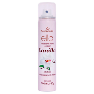 Desodorante Intimo Aerosol Vanilla 100ml Sofisticatto