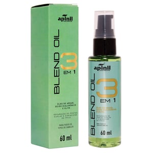 Blend Oil 3 Em 1 óleo Capilar Reparador 60 Ml Apinil