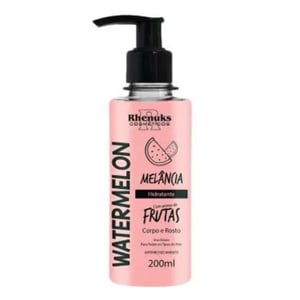 Loção Hidratante Corpo E Rosto Watermelon 200ml Rhenuks