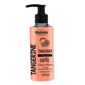 Loção Hidratante Corpo E Rosto Tangerine 200ml Rhenuks