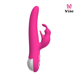 Vibrador Rabbit Rotativo Hammy Com Estimulador Clitoriano 7 Vibrações Vibe Toys