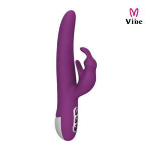 Vibrador Rabbit Rotativo Hammy Com Estimulador Clitoriano 7 Vibrações Vibe Toys