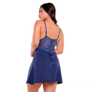 Camisola Rubi Detalhes Em Renda Microfibra Patitex