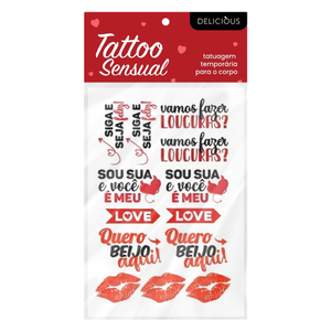 Tattoo Sensual Frases Ousadas Emojis Variados Delicious