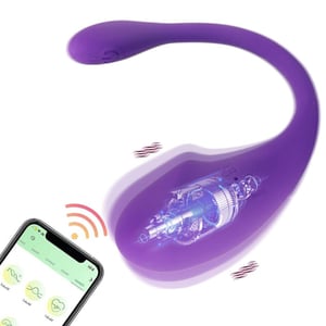 Vibrador Ponto G Longa Distância Abel 10 Vibrações App Control