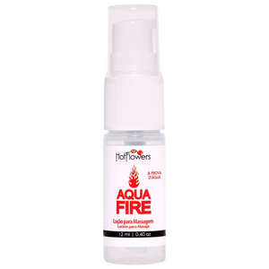 Aqua Fire Lubrificante A Prova D'água 12ml Hot Flowers