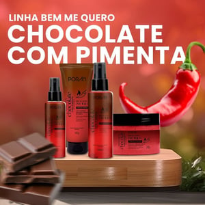 Kit Linha Bem Me Quero Proibida Chocolate Com Pimenta 4 Itens Porán