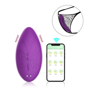 Vibrador De Calcinha Butterfly 9 Modos De Vibração App Controll