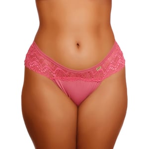 Calcinha Estilo Tanga Plus Size Natalícia Fio Duplo