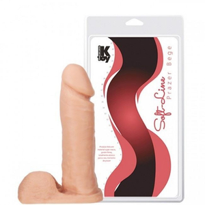 Prótese Maciça Com Escroto 18,5 X 4,5cm K Toys