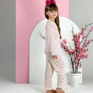 Pijama Infantil Feminino Inverno Estampado