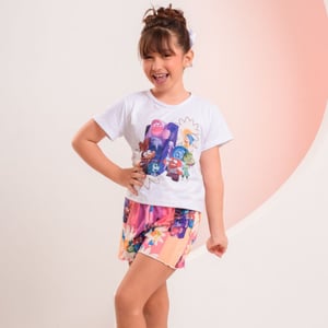 Pijama Conforto Infantil Divertidamente Amável Moda íntima