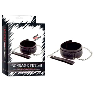 Coleira Com Guia Pleasure Collar Linha Bondage Fetish Lovetoy