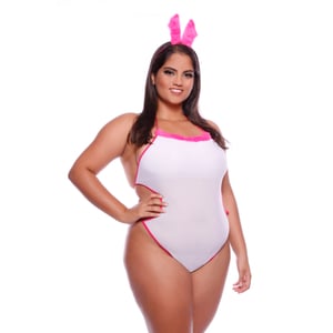 Fantasia Body Coelha I I Plus Size Mil Toques