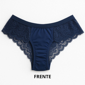 Calcinha Fio Dental Com Renda No Bumbum Mil Toques