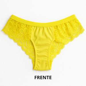Calcinha Fio Dental Com Renda No Bumbum Mil Toques