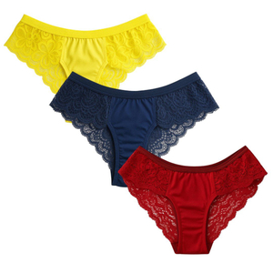 Calcinha Fio Dental Com Renda No Bumbum Mil Toques