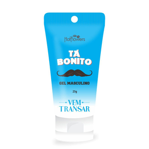 Tá Bonito Gel Masculino Excitante 25g Vem Transar Hot Flowers