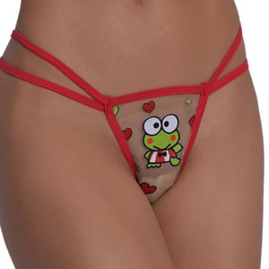 Calcinha Em Tule Sapinho Love Pimenta Sexy