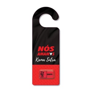 Kit Dadinhos E Aviso De Porta Hétero Nós Amamos Kama Sutra Diversão Ao Cubo