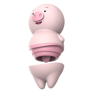 Estimulador Clitoriano Formato Porquinho Multivelocidade Vibe Toys
