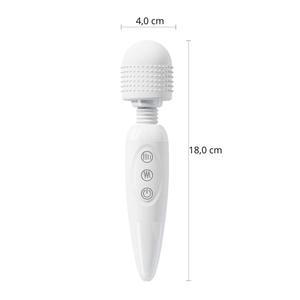 Massageador Varinha Mágica 10 Modos De Vibração E 8 Intensidades Vibe Toys