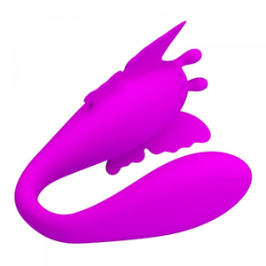 Vibrador De Casal Chimera 12 Vibrações Com Controle Wireless Pretty Love