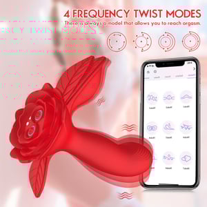 Vibrador Ponto G Aurora 10 Vibrações E Rotação App Control Vibe Toys