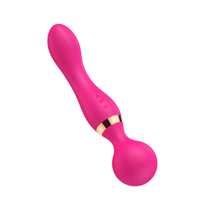 Massageador Stick Dupla Estimulação 20 Vibrações E 8 Velocidades