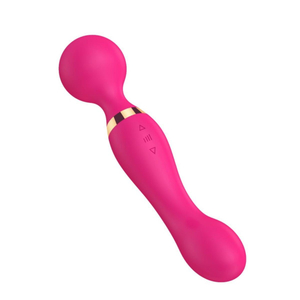 Massageador Stick Dupla Estimulação 20 Vibrações E 8 Velocidades
