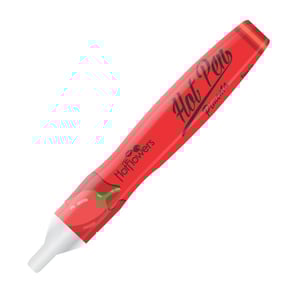Hot Pen Pimenta Caneta Beijável 35g Hot Flowers