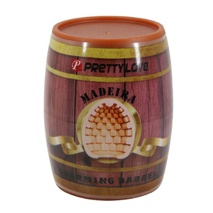 Masturbador Egg Lata Madeira Formato De Barril Pretty Love