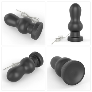 Plug Anal Rammer 10 Vibrações E Controle Com Fio 18 X 8,3cm Lovetoy