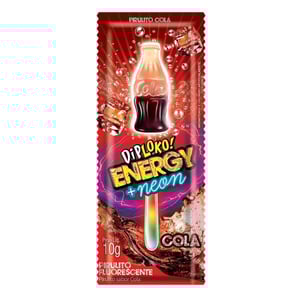 Dip Loko Energy Neon Pirulito Brilha No Escuro Danilla