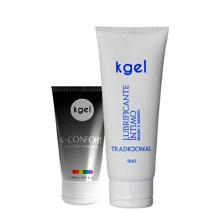 Kit Com Gel Dessensibilizante Anal E Lubrificante íntimo Tradicional K-gel