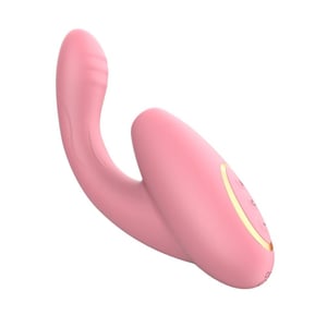 Vibrador Duplo Com Estimulador Clitoriano 7 Modos De Vibração E Pulsação Vibe Toys