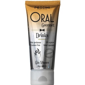 Oral Gourmet Drinks Gel Beijável 45g Pessini
