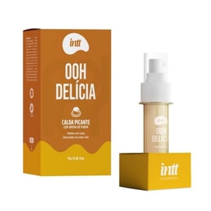 Ooh Delícia Calda Picante Beijável 11g Linha Collors Intt