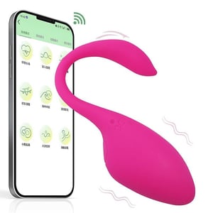 Cápsula Vibratória Ruby 10 Modos De Vibração Controlado Por App Vibe Toys
